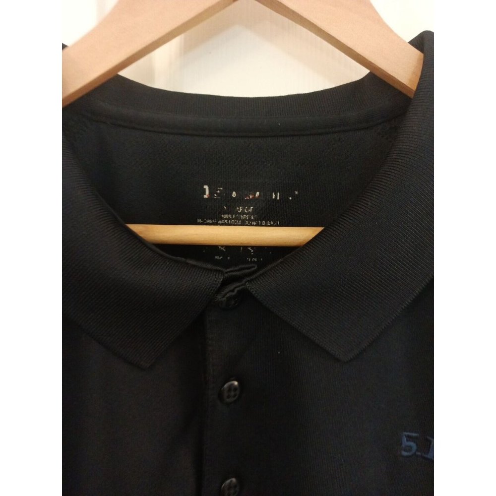 Men's Tactical 511 Black Polo Embroidered Logo Shirt Size X Large - Picture 3 of 11